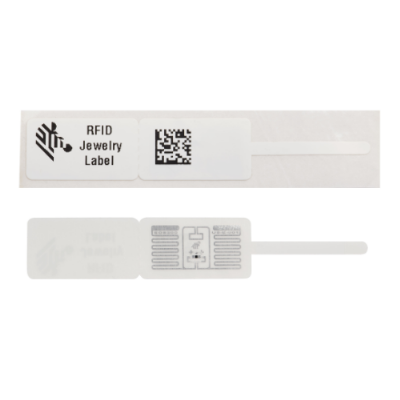 Zebra Jewelry RFID Label